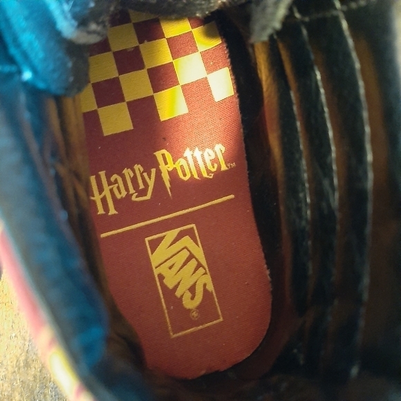 Vans x Harry Potter Suede High Tops Sneakers Men's 7 Women's 8.5 Unisex Leather - Picture 9 of 10